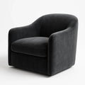 Fauteuil en microfibre anthracite
