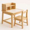 Ensemble bureau et chaise en bois pour enfant