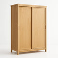 Armoire en Bois avec Portes Coulissantes 200x150x60 cm