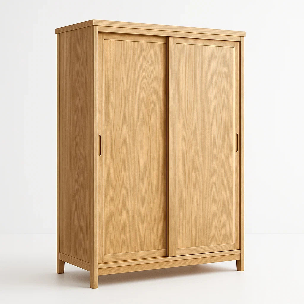 Armoire en Bois avec Portes Coulissantes 200x150x60 cm